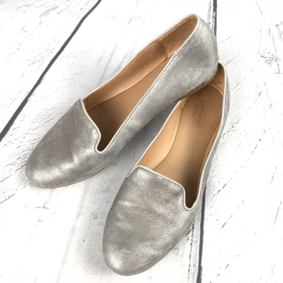 Coach Catrin Metallic Slippers - Picture 1 of 8